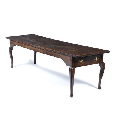 Lot 369 - Oak refectory table