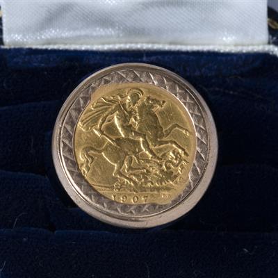 Lot 410 - 1907 half sovereign