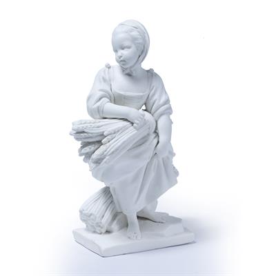 Lot 505 - Sevres white biscuit figure