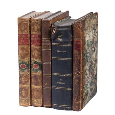 Lot 532 - ELOCUTION AND ETYMOLOGY - FOUR TITLES