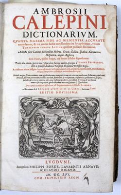 Lot 567 - CALEPINUS