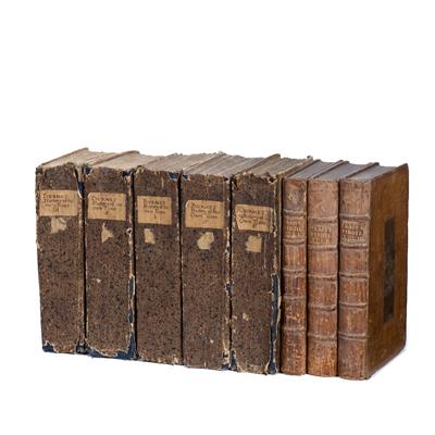 Lot 588 - A COLLECTION OF ANTIQUARIAN TITLES TO INCLUDE:- Bishop Burnet's History of His Own Time