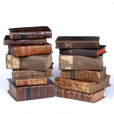 Lot 622 - A COLLECTION OF THIRTEEN ANTIQUARIAN SMALL FORMAT TITLES inc. Metamorphosis Anglorum 1653?