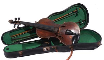 Lot 153 - A LATE 19TH CENTURY VIOLIN possibly French Caussin School