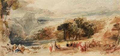 Lot 169 - ATTRIBUTED TO SIR DAVID WILKIE (1785-1841)