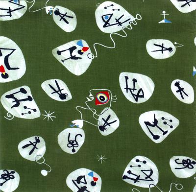 Lot 580 - Joan Miro (1893-1983) for Fuller Fabrics