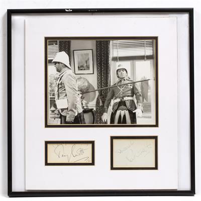 Lot 25 - SIGNATURES AND PHOTOGRAPHS RELATING TO THE 'CARRY ON' FILMS