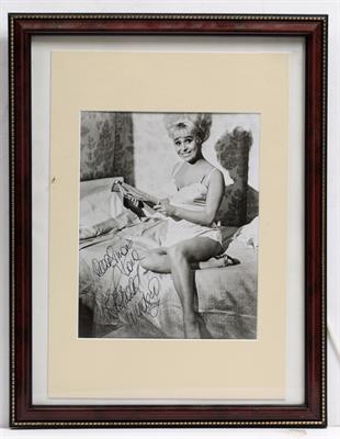 Lot 27 - SIGNATURES AND PHOTOGRAPHS RELATING TO THE 'CARRY ON' FILMS