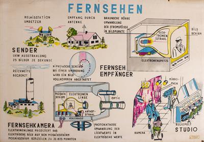 Lot 46 - A PAIR OF VIENNESE MID 20TH CENTURY EDUCATIONAL POSTERS