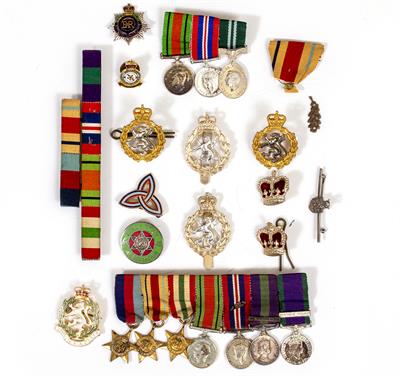 Lot 133 - SEVEN KING GEORGE VI MINIATURE MEDALS