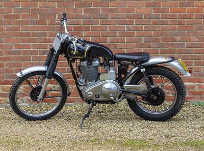 Lot 177 - A 1960 A.J.S. MODEL 16C 350cc COMPETITIVE TRIALS MOTORBIKE