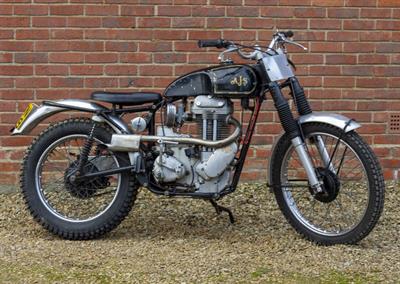 Lot 177 - A 1960 A.J.S. MODEL 16C 350cc COMPETITIVE TRIALS MOTORBIKE