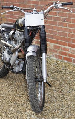 Lot 177 - A 1960 A.J.S. MODEL 16C 350cc COMPETITIVE TRIALS MOTORBIKE