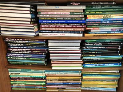 Lot 198 - A LARGE COLLECTION OF RAILWAY RELATED BOOKS