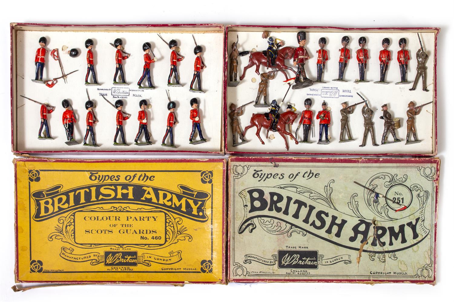 Lot 233 - BRITIANS LEAD FIGURES