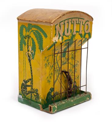 Lot 243 - A 'NUTTO' SAND AUTOMATION ACROBATIC MONKEY