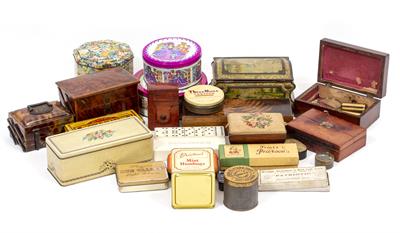 Lot 280 - A COLLECTION OF BOXES AND TINS