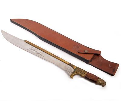 Lot 301 - A SOUVENIR PRESENTATION INDIANIA JONES MACHETE