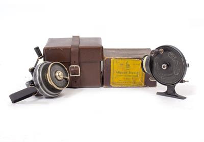 Lot 322 - AN ALLCOCK-STANLEY LIGHT CASTING FISHING REEL