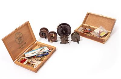 Lot 331 - FIVE FISHING REELS