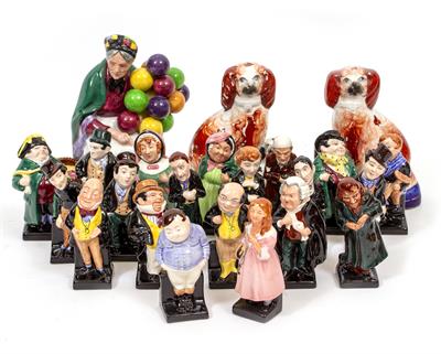 Lot 354 - TWENTY ROYAL DOULTON DICKENS FIGURES