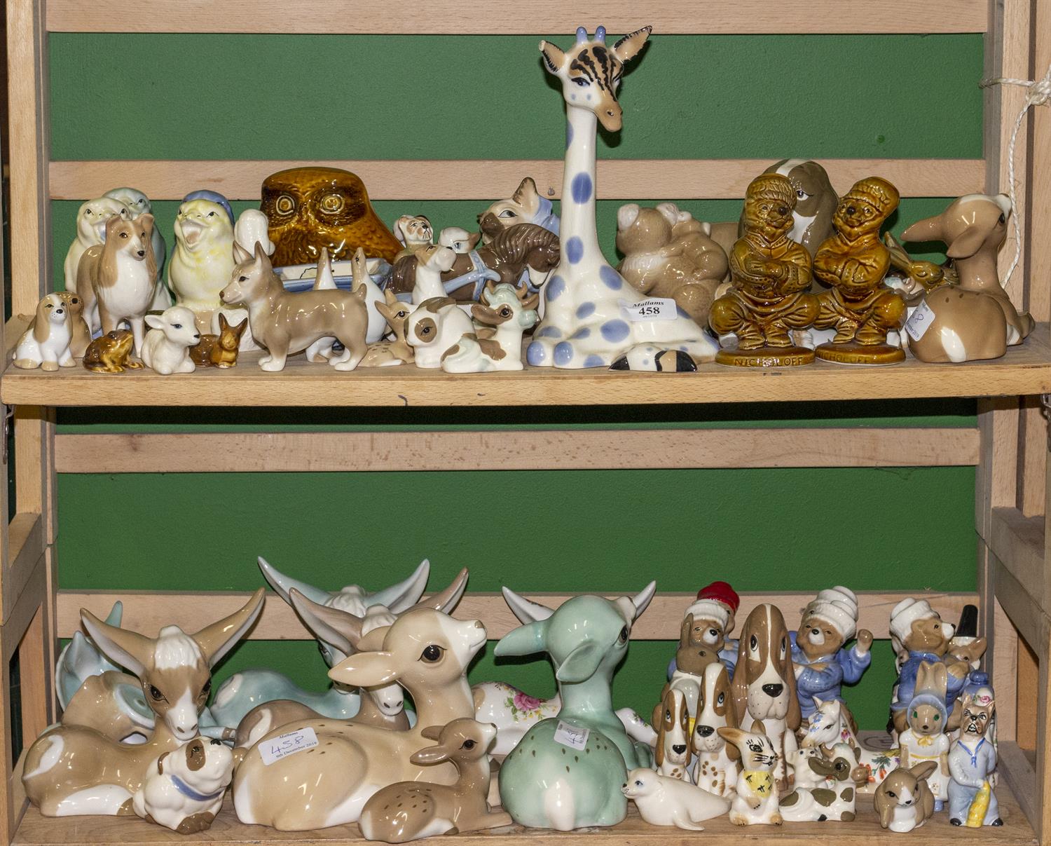 Lot 458 - A COLLECTION OF SZEILER POTTERY ANIMALS
