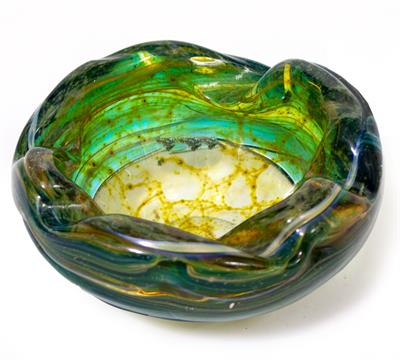 Lot 493 - MDINA GLASS DISH