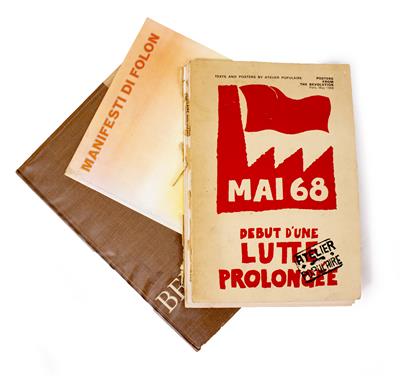 Lot 498 - POSTERS FROM THE REVOLUTION PARIS MAY 1968