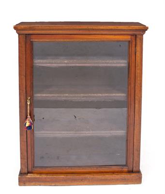 Lot 505 - A VICTORIAN MAHOGANY BOOKCASE