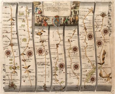 Lot 41 - JOHN OGILBY 'The Road from Oxford to Chichester'