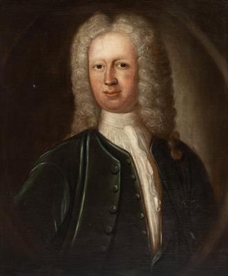 Lot 58 - ENGLISH SCHOOL ( MID 18TH CENTURY ) Portrait of a Gentleman