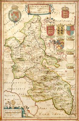 Lot 70 - JOHANNES BLAEU 'Buckinghamshire'