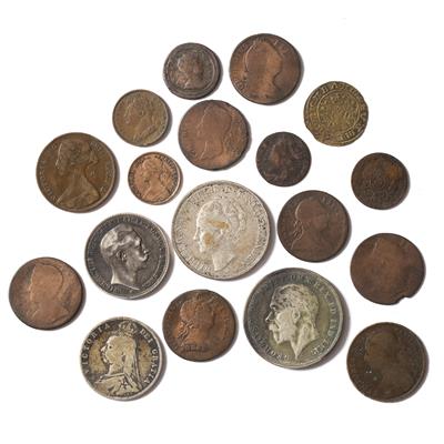 Lot 289 - A NUREMBERG JETON Hans Krauwinckel II (1586-1635) and other assorted coinage