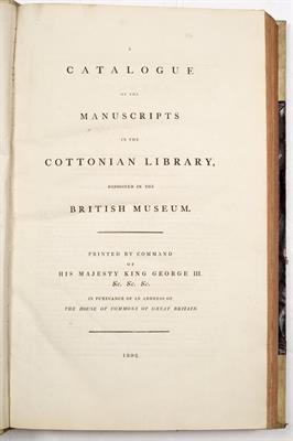 Lot 433 - MANUSCRIPT CATALOGUES