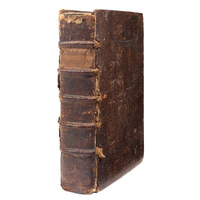 Lot 447 - AN ELIZABETHAN NEW TESTAMENT with finely engraved title page 'The Text of the New Testament of Jesus