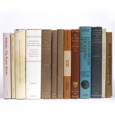 Lot 478 - A COLLECTION OF APPROXIMATELY 100 19TH/20TH CENTURY TITLES relating to Anglo-Saxon