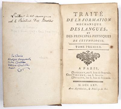 Lot 511 - DE BROSSES