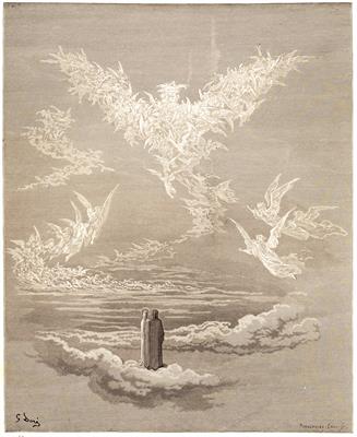 Lot 533 - DANTE ALIGHIERI. The Vision of Purgatory and Paradise. Gustave Doré illus. Cassell Petter and Galpin