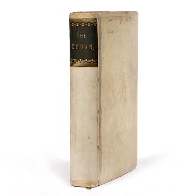 Lot 606 - THE KORAN commonly called The Alcoran of Mohammed with discourse by George Sale. New Ed. John