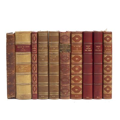 Lot 629 - A COLLECTION OF FRENCH FINE BINDINGS