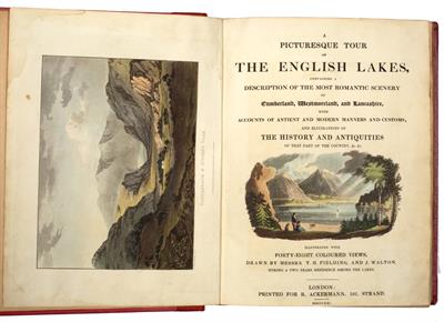 Lot 653 - A Picturesque Tour of the English Lakes Containing a Description of the most Romantic Scenery of