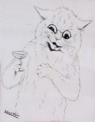 Lot 173 - LOUIS WAIN (1860-1939)