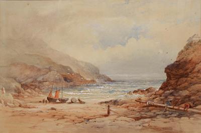 Lot 218 - WILLIAM COOK OF PLYMOUTH (act. 1870-1890)