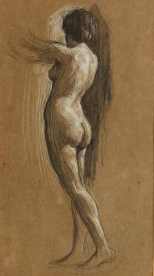 Lot 325 - ATTRIBUTED TO AUGUSTUS JOHN (1878-1961)