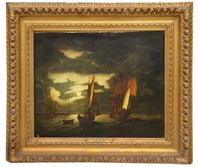 Lot 370 - ATTRIBUTED TO CHARLES BROOKING (1723-1759)