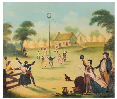 Lot 433 - 19TH CENTURY NAIVE SCHOOL