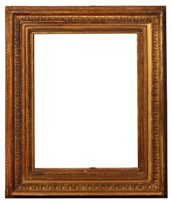 Lot 474 - A LATE 18TH CENTURY GILTWOOD FRAME