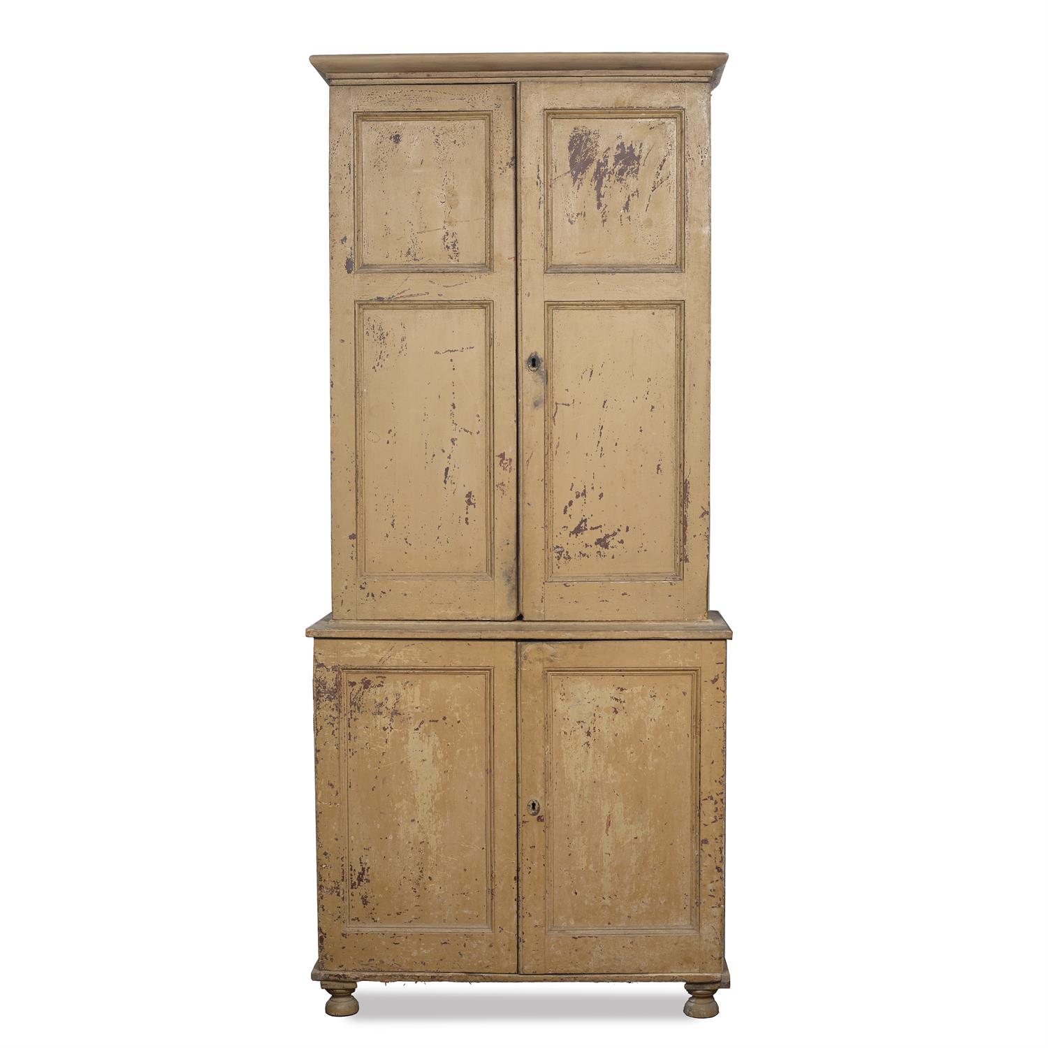 Lot 91 - Country house cupboard