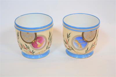 Lot 223 - Pair of Secessionist style jardinières