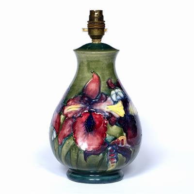 Lot 259 - Moorcroft pottery table lamp